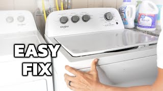 Whirlpool Washer Not Spinning  Easy Fix [upl. by Caruso]