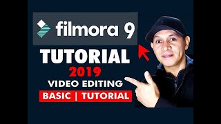 FILMORA TUTORIAL TAGALOG  wondershare filmora 9 [upl. by Lexine]