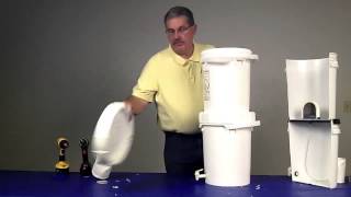 Just Water Ceramic Water Filter Bucket System Assembly Instructions [upl. by Lundeen]