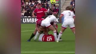 Textbook rugby union tackle [upl. by Legge]