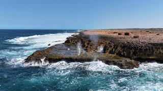 Point Quobba Blowholes  Western Australia [upl. by Livvi]