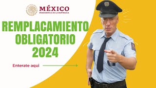 🚗¡NO LO OLVIDES Emplacamiento Obligatorio en México 2024 [upl. by Mij]