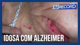 Idosa com alzheimer é agredida por técnica de enfermagem em Rio das Ostras [upl. by Nilcaj]