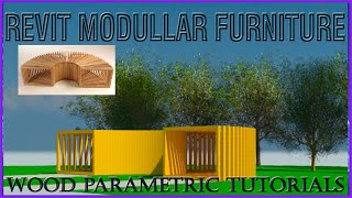 Modullar A Furniture with Site Design Revit Tutorials [upl. by Ailati996]