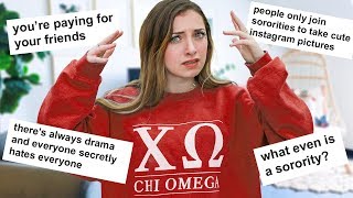 The TRUTH About Sororities [upl. by Innej]