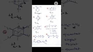 number of signals in c13 nmr Organic spectroscopy questions for csir net Gate iit jam  cuet [upl. by Hayse]