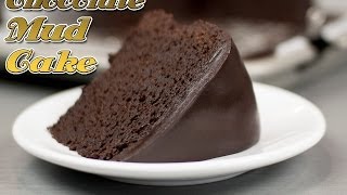 Easy Chocolate Mud Cake Recipe   Super Fudge Cake recipe [upl. by Paulo]