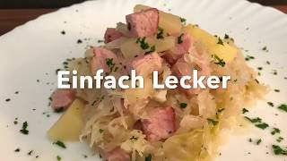 Fruchtiger Sauerkraut Eintopf mit Ananas und Kassler [upl. by Korella507]