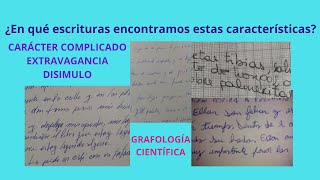 CLASE 51 GRAFOLOGÍA CIENTÍFICA  ESCRITURA COMPLICADA BIZARRA DISFRAZADA [upl. by Belcher]