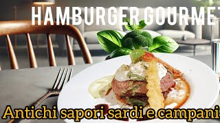 hamburger gourmet con cipolle in agrodolce neiperte [upl. by Eniruam]