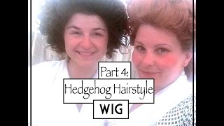 Part 44 18th C WIG Hedgehog Hairdressing  17801790 Fashionable Hairstyle [upl. by Suaeddaht]