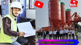 RMC PLANT INFRA MARKET BHOPAL vlog inframarket vlogvideo vlogger kunalsarvan772 [upl. by Obnukotalo]