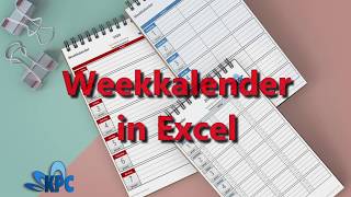 Weekkalender in Excel [upl. by Shipman]