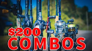 BUYERS GUIDE Best 200 Rod And Reel Combos [upl. by Ahsenac]