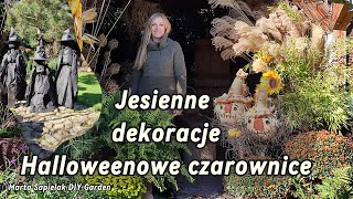 Jesienna aranżacja altany Halloweenowe czarownice [upl. by Nuyh]