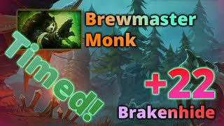 Brewmaster Monk 22 Brackenhide Hollow TIMED [upl. by Ecinuahs]