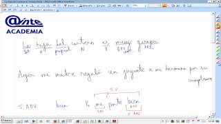 Análisis de oraciones Separar en sintagmas Lengua 3º ESO AINTE Ezequiel Fernández Flores [upl. by Wenda]