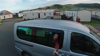 Stealth van camping in Aberystwyth PART 2 [upl. by Lemraj341]