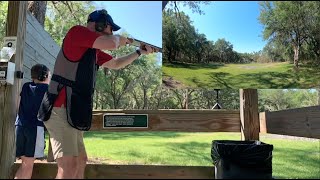 Shooting Sporting Clays Tenoroc Range Florida [upl. by Tartaglia]