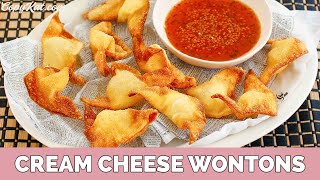 How to Make Cream Cheese Wontons [upl. by Ahsyla]