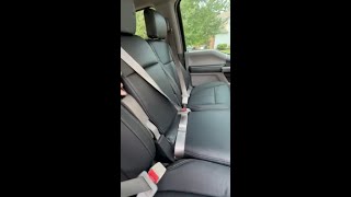 Katzkin Custom 2018 Ford F150 Black Leather Seats f150 [upl. by Kobylak]