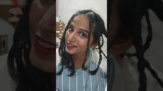 Hair experiment Hair styling Hair crimping braids  trending ytshorts shorts viralvideo new [upl. by Nanaek294]