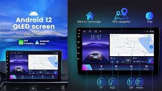 NaviFly TS10S TS18 910inch Android 12 Car Radio Player UIS7862S TDA7850 Carplay Android Auto DSP [upl. by Leamaj]