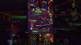 Destro lock vs Silken Court thewarwithin worldofwarcraft wow warlockbuild warlock diabolist [upl. by Eetak]