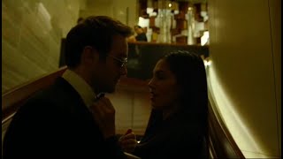 Daredevil 2x06 Matt and Elektra at the Gala [upl. by Uriel773]