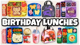 Packing Disneys Encanto amp Turning Red  Wednesday Inspired Lunchboxes 🎂 McKenzies 13th Birthday [upl. by Midan]