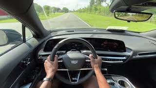 2023 Cadillac Lyriq RWD POV Test Drive [upl. by Ddene]