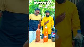 Different Cold Drinks Vs Mentos Experiment experiment comedy funny comedy [upl. by Haseefan130]