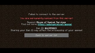 I got permanently banned on Hypixel [upl. by Llyrad]