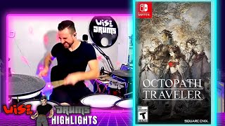 Octopath Traveler  Decisive Battle II  WiseDrums LIVE Highlight [upl. by Krum487]