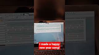 I made a HAPPY NEW YEAR SONG with an FL Studio Speech shorts shortsvideo flstudio [upl. by Samoht]