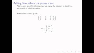 1011 Intersecting Planes Lines and Solutions Part 6 [upl. by Nettie445]