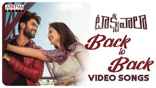 Taxiwaala Back to Back Video Songs  Taxiwaala Video Songs  Vijay Deverakonda Priyanka jawalkar [upl. by Seldan]