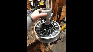 Mach Z secondary clutch disassembly [upl. by Jareb]