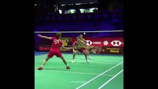 Yang penting tepi sikit 🤣 chentoh badmintonmalaysia badminton [upl. by Alena]