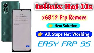 All Infinix Android 11 FRP Bypass 2023 Hot 11S X6812 X688B X657B X6611B XShare Not Working NO ANY A [upl. by Statis106]