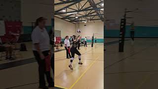 Amberly’s Ace against Magnolia Christian Volleyball Ace Life Christian Academy Championship Game [upl. by Wanyen877]