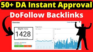 New 50 DA Instant Approval Dofollow Backlinks Seosmartkey dofollowbacklinks [upl. by Ardnekal]