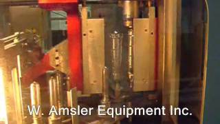 L12 Single Cavity Blow Molding Machine  Amsler Equipment Inc [upl. by Newman]