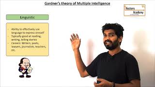 Gardners theory of Multiple Intelligence [upl. by Aitetel]