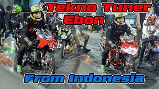 Tekno tuner From Indonesia Rider Ebon Bike Test สนามคลอง 14 201m เตรียมลุย NGO Buriram [upl. by Wiedmann415]