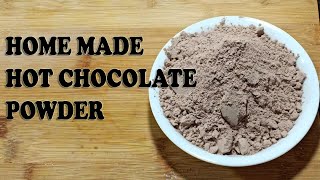 सिर्फ 15 रूपए में घर पर Hot chocolate powder कैसे बनाये  Hot chocolate powder mix at home [upl. by Drauode]