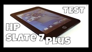 Tablette HP Slate 7 Plus  test et prise en main [upl. by Map]