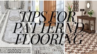 quotTrendy Patterned Flooring Ideas Add Style and Character to Your Spacequot [upl. by Oidale522]