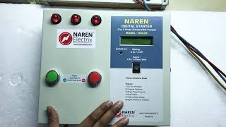 Naren 3 Phase Digital Starter Model DOLDS Kannada Version [upl. by Olympia]