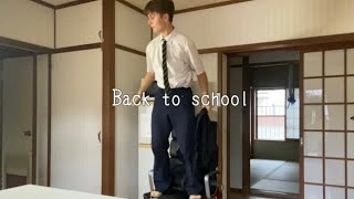 A day in Japanese High School  after holidays vlog [upl. by Lauri]